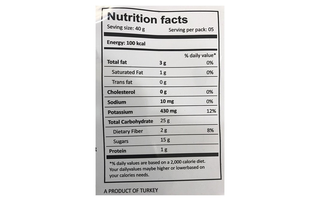 Regency Dried Apricots Pack 200 grams Reviews Nutrition